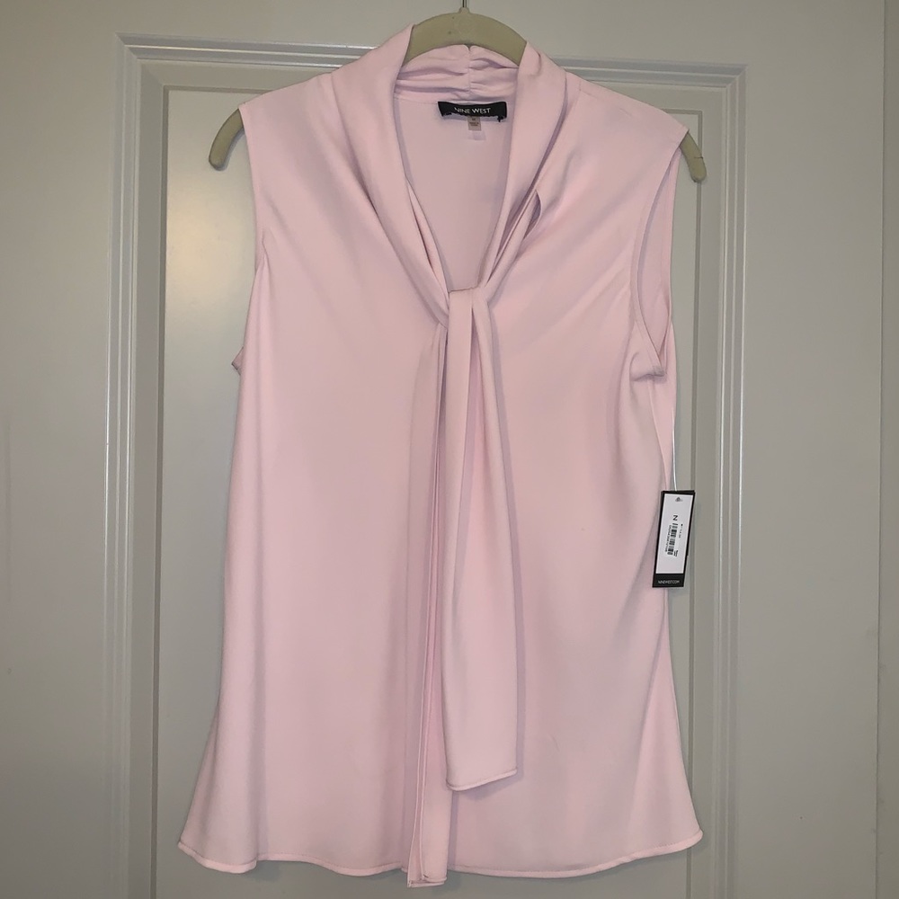 Nine West Light Pink Blouse 💖New with Tags!!💖